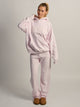 HARLOW CLOUD HOODIE - APPLIQUE - BABY PINK