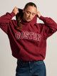HARLOW CLOUD HOODIE - APPLIQUE - BURGUNDY HARLOW - Boathouse USA
