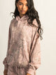 HARLOW CLOUD HOODIE - PINK CAMO