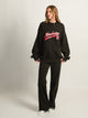 HARLOW MICHELLE CREWNECK - BLACK HARLOW - Boathouse USA