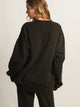 HARLOW MICHELLE CREWNECK - BLACK HARLOW - Boathouse USA