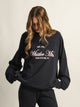 HARLOW MICHELLE CREWNECK - NAVY HARLOW - Boathouse USA