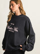 HARLOW MICHELLE CREWNECK - NAVY HARLOW - Boathouse USA