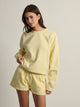 HARLOW CORINNA CREWNECK - YELLOW HARLOW - Boathouse USA