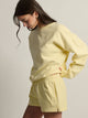 HARLOW CORINNA CREWNECK - YELLOW HARLOW - Boathouse USA