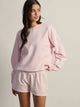 HARLOW CORINNA CREWNECK - WASHED PINK HARLOW - Boathouse USA