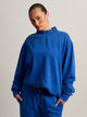 HARLOW MILES MOCKNECK - COBALT