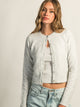 HARLOW COLLINS CARDIGAN - CLOUD