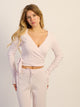 HARLOW GIA WRAP SWEATER - ROSE HARLOW - Boathouse USA
