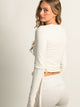 HARLOW GIA WRAP SWEATER - OFF WHITE HARLOW - Boathouse USA