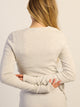 HARLOW GIA WRAP SWEATER MELANGE - CLOUD HARLOW - Boathouse USA