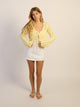 HARLOW KRISTY CROCHET LONG SLEEVE - YELLOW HARLOW - Boathouse USA