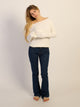 HARLOW CALI CABLEKNIT OFF THE SHOULDER HARLOW - Boathouse USA