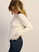 HARLOW CALI CABLEKNIT OFF THE SHOULDER HARLOW - Boathouse USA