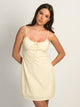HARLOW VALERIE SHORT DRESS - YELLOW HARLOW - Boathouse USA