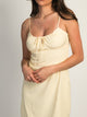 HARLOW VALERIE SHORT DRESS - YELLOW HARLOW - Boathouse USA