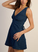 HARLOW KELSEY DRESS - DENIM HARLOW - Boathouse USA