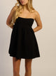 HARLOW JUNE DRESS - BLACK HARLOW - Boathouse USA