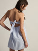 HARLOW JUNE DRESS - PINSTRIPE HARLOW - Boathouse USA