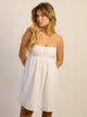 HARLOW JUNE DRESS - WHITE HARLOW - Boathouse USA
