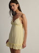 HARLOW JENNY DRESS - YELLOW HARLOW - Boathouse USA