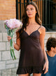 HARLOW JENNY DRESS - CHOCOLATE HARLOW - Boathouse USA