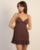 HARLOW JENNY DRESS - CHOCOLATE HARLOW - Boathouse USA