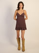 HARLOW JENNY DRESS - CHOCOLATE HARLOW - Boathouse USA