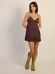 HARLOW JENNY DRESS - CHOCOLATE HARLOW - Boathouse USA
