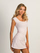 HARLOW ROSALIE PRINT DRESS - BABY PINK HARLOW - Boathouse USA