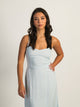 HARLOW MALIA SLIT DRESS - BLUE HARLOW - Boathouse USA
