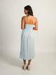 HARLOW MALIA SLIT DRESS - BLUE HARLOW - Boathouse USA