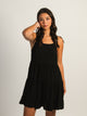 HARLOW HARLOW TIERED DRESS - BLACK HARLOW - Boathouse USA