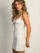 HARLOW SOFIA MELANGE DRESS - CLOUD HARLOW - Boathouse USA
