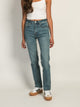 HARLOW HIGH-RISE STRAIGHT JEAN - MID WASH HARLOW - Boathouse USA