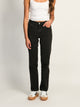 HARLOW MID-RISE STRAIGHT JEAN - BLACK HARLOW - Boathouse USA