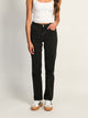 HARLOW MID-RISE STRAIGHT JEAN - BLACK HARLOW - Boathouse USA
