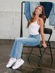 HARLOW MID-RISE STRAIGHT JEAN - LIGHT WASH HARLOW - Boathouse USA