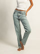 HARLOW MID-RISE STRAIGHT JEAN - LIGHT WASH HARLOW - Boathouse USA