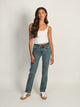 HARLOW MID-RISE STRAIGHT JEAN - MID WASH HARLOW - Boathouse USA