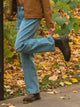 HARLOW BAGGY JEAN - MID WASH HARLOW - Boathouse USA