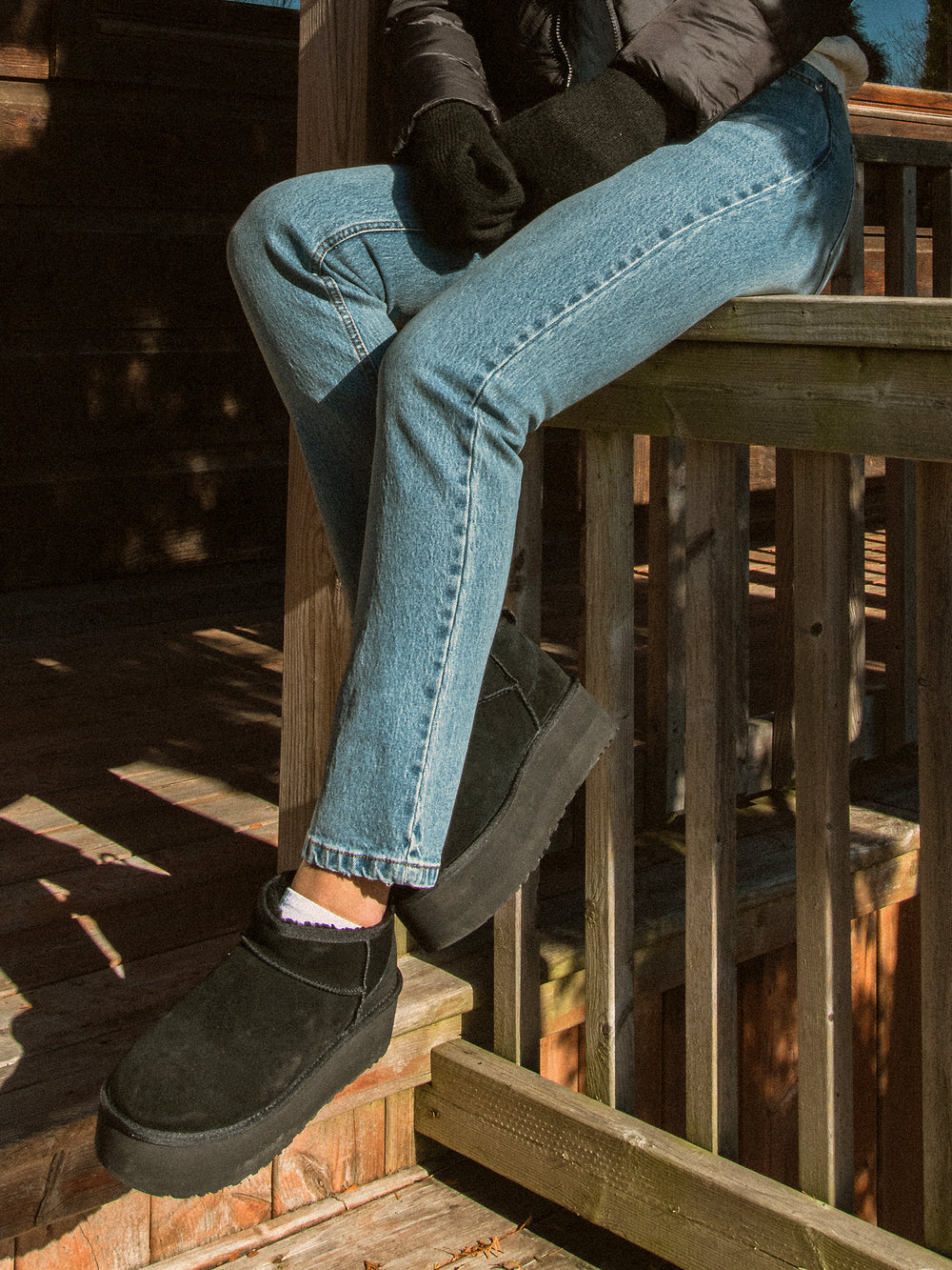 HARLOW BAGGY JEAN - MID WASH