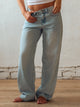 HARLOW BAGGY BOYFRIEND JEAN - LIGHT WASH DENIM HARLOW - Boathouse USA