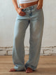 HARLOW BAGGY BOYFRIEND JEAN - LIGHT WASH DENIM HARLOW - Boathouse USA