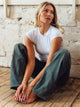 HARLOW BAGGY BOYFRIEND JEAN - BLUE HARLOW - Boathouse USA