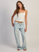 HARLOW BAGGY BOYFRIEND JEAN-TIE TWIST