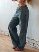 HARLOW BAGGY BOYFRIEND JEAN TIE WAIST - MID WASH HARLOW - Boathouse USA