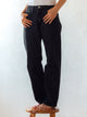 HARLOW BAGGY JEAN - BLACK HARLOW - Boathouse USA