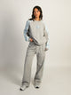 HARLOW ROXY STRAIGHT LEG SWEATPANT - HEATHER GREY HARLOW - Boathouse USA