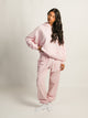 HARLOW JORDANA RELAXED SWEATPANT - LIGHT PINK HARLOW - Boathouse USA